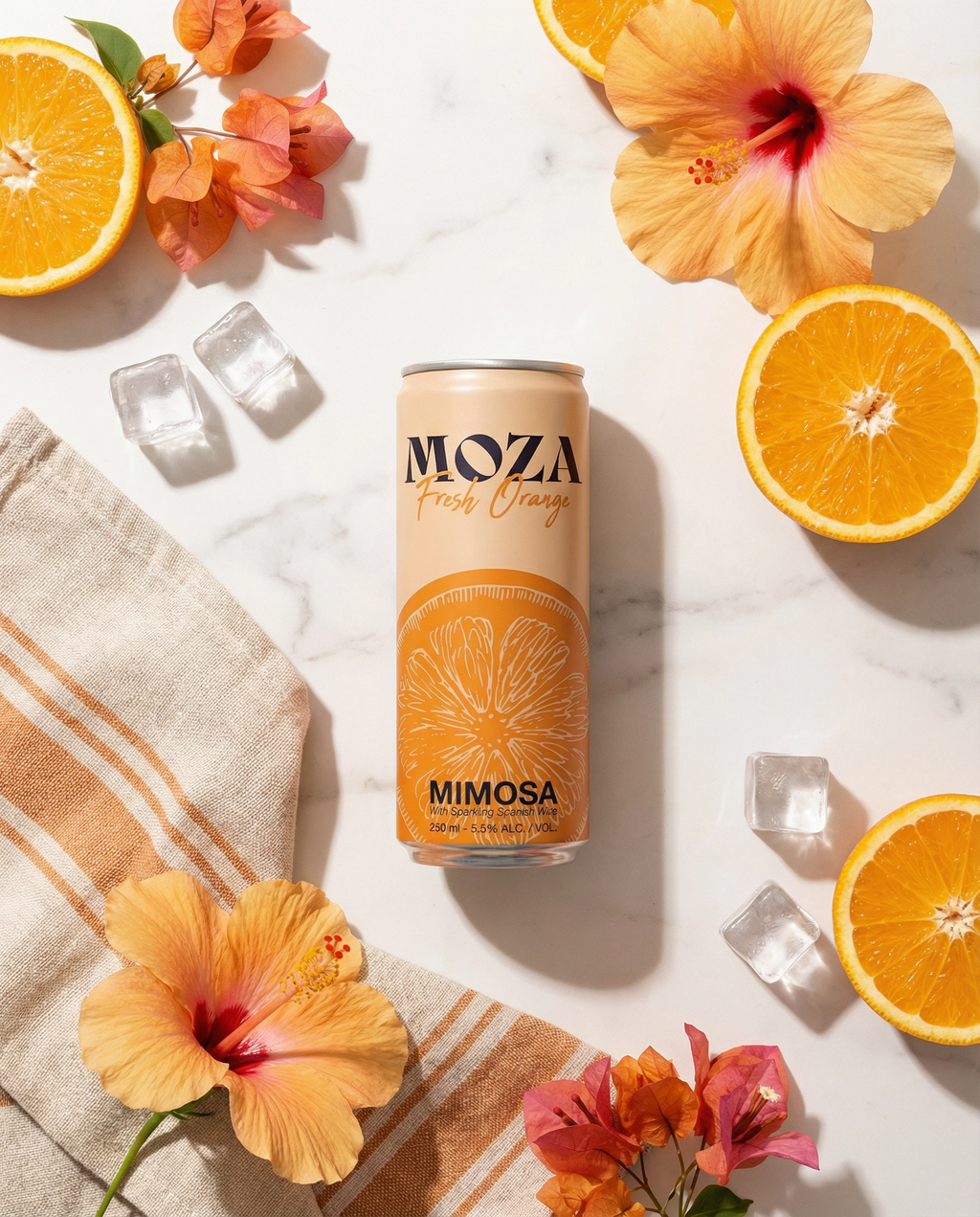 CLASSIC MIMOSA ORANGE 6-PACK (levering tussen 1 en 6 september)